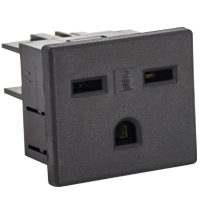 NEMA 6-15 socket