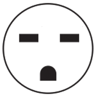 NEMA 6-15 pattern