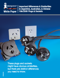 Important Differences and Similarities in Argentine, Australian, and Chinese 10A/250V Plugs and Sockets
